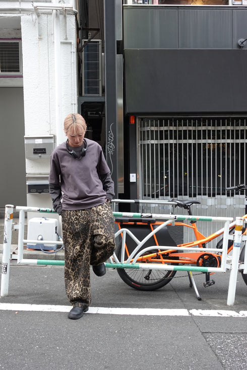 【追加予約!1月中旬~下旬発送予定】レオパードボリュームパンツ